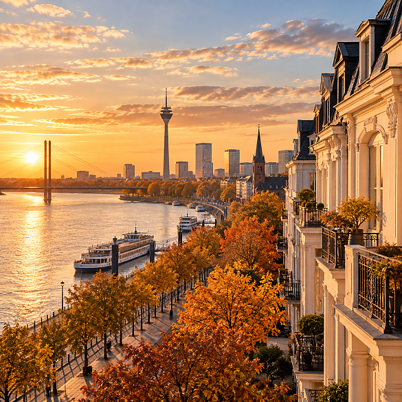 Düsseldorfer Immobilienmarkt im Herbst