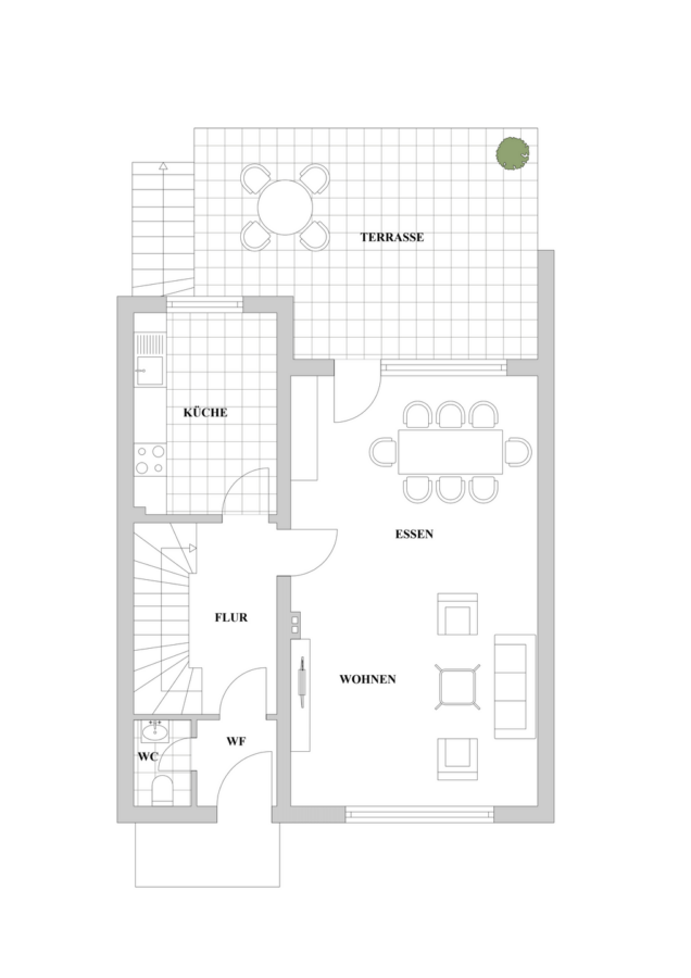 RESERVIERT - Modernisiertes Einfamilienhaus in idyllischer Lage - Erdgeschoss - B 29