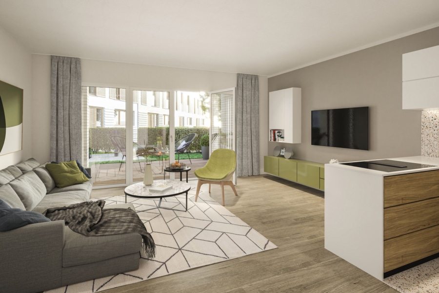 "Hinz&Kunz" Schönes Neubau-Apartment in hochwertiger Ausstattung - pro_hinz-kunz_whg-D01_cam01_01